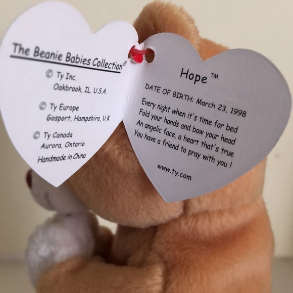 “Hope” Ty beanie baby - Picture 3 of 3